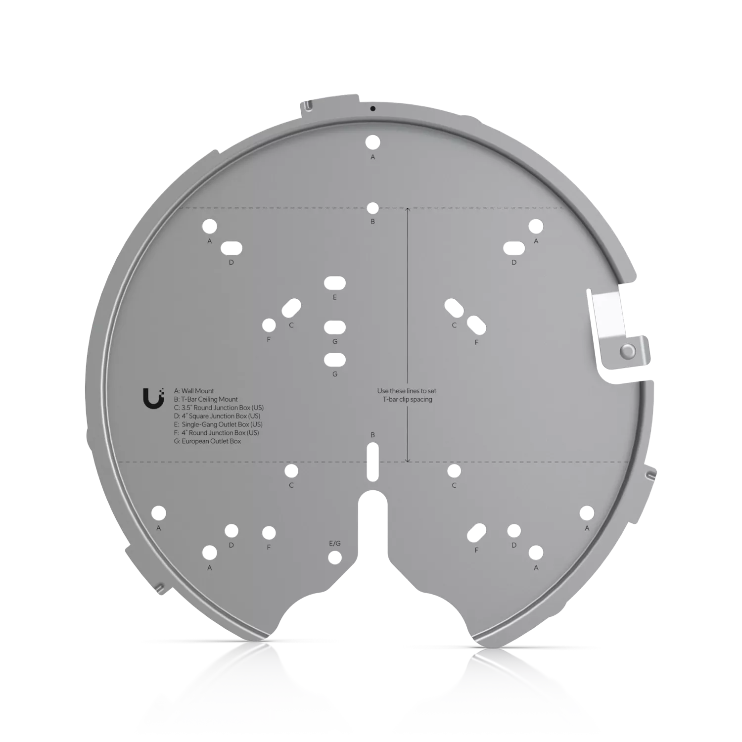 Ubiquiti UniFi Flagship AP Replacement Mounting System | U-PRO-MP