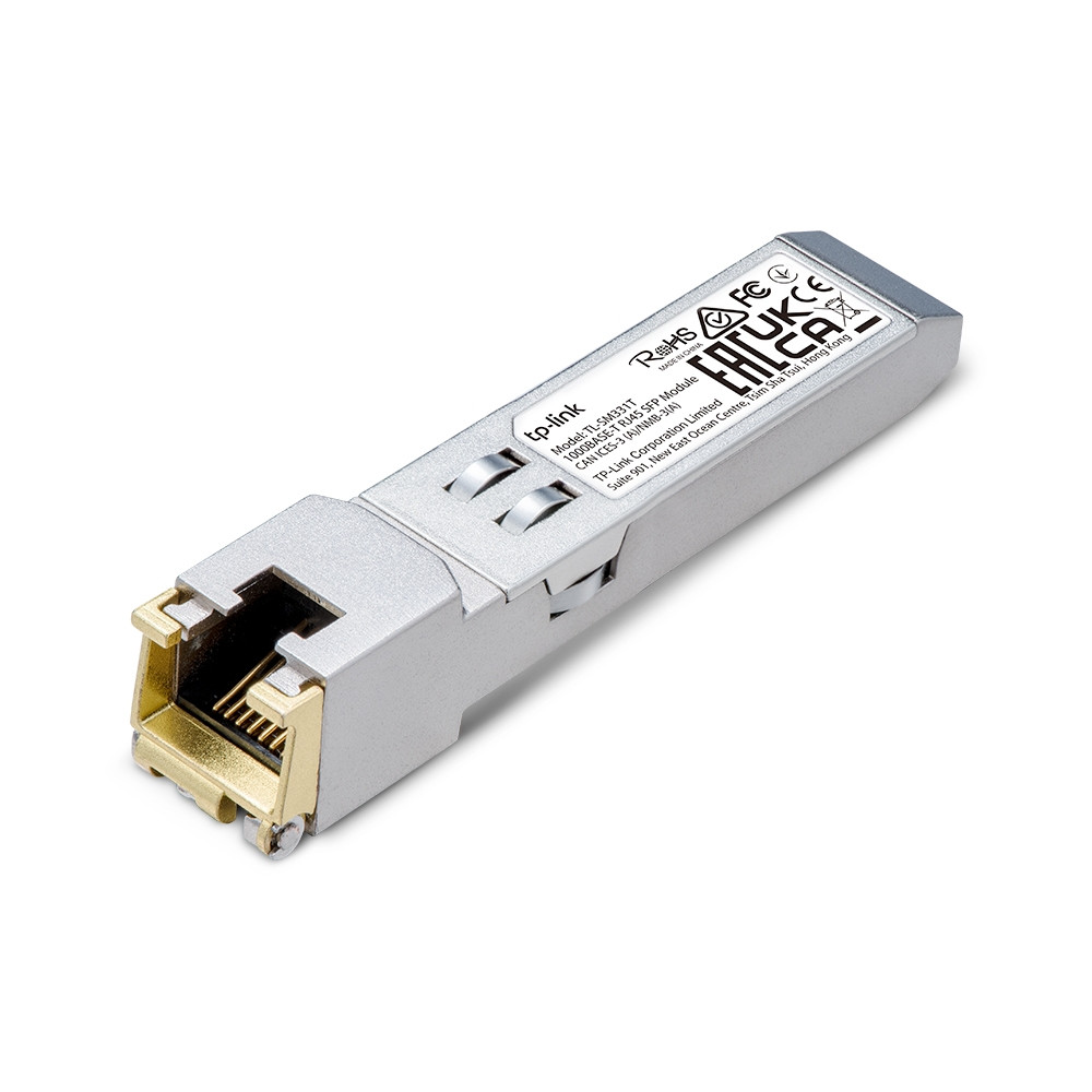 TP-Link 1000BASE-T RJ45 SFP Module | TL-SM331T