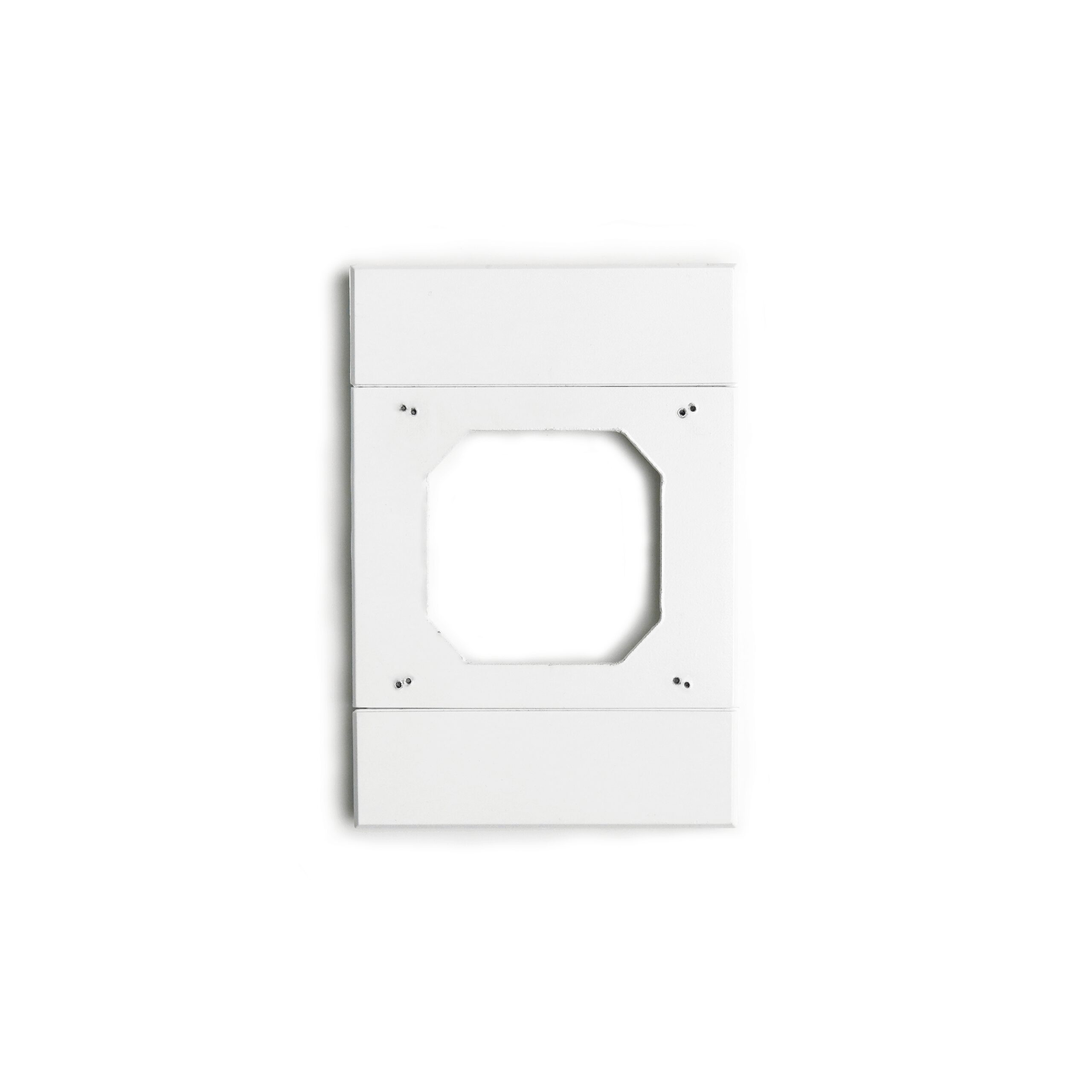 Acconet IoT 4x2 Smart Wall Switch Adapter Plate, White | AC-IOT-BP-W